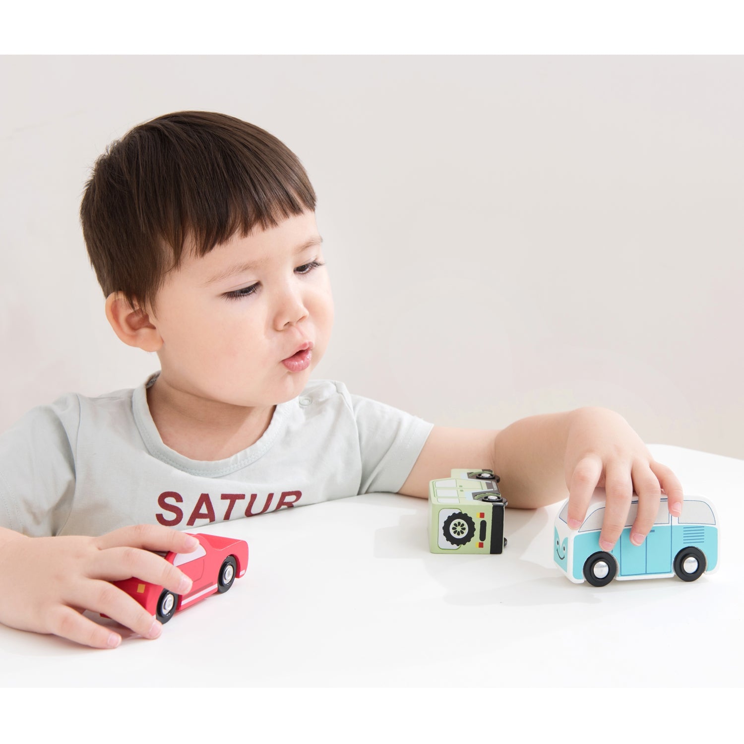 Set van 3 auto's, New Classic Toys