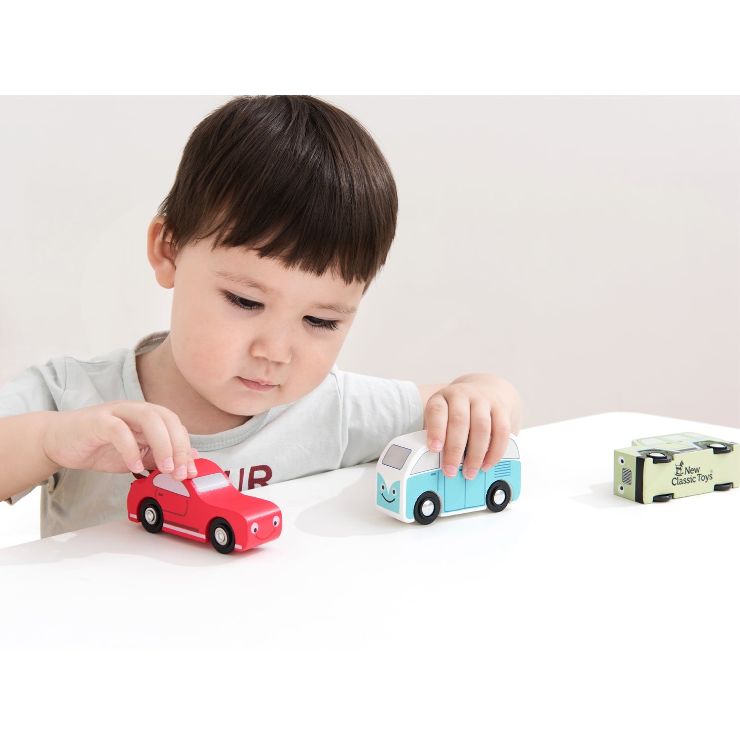 Set van 3 auto's, New Classic Toys