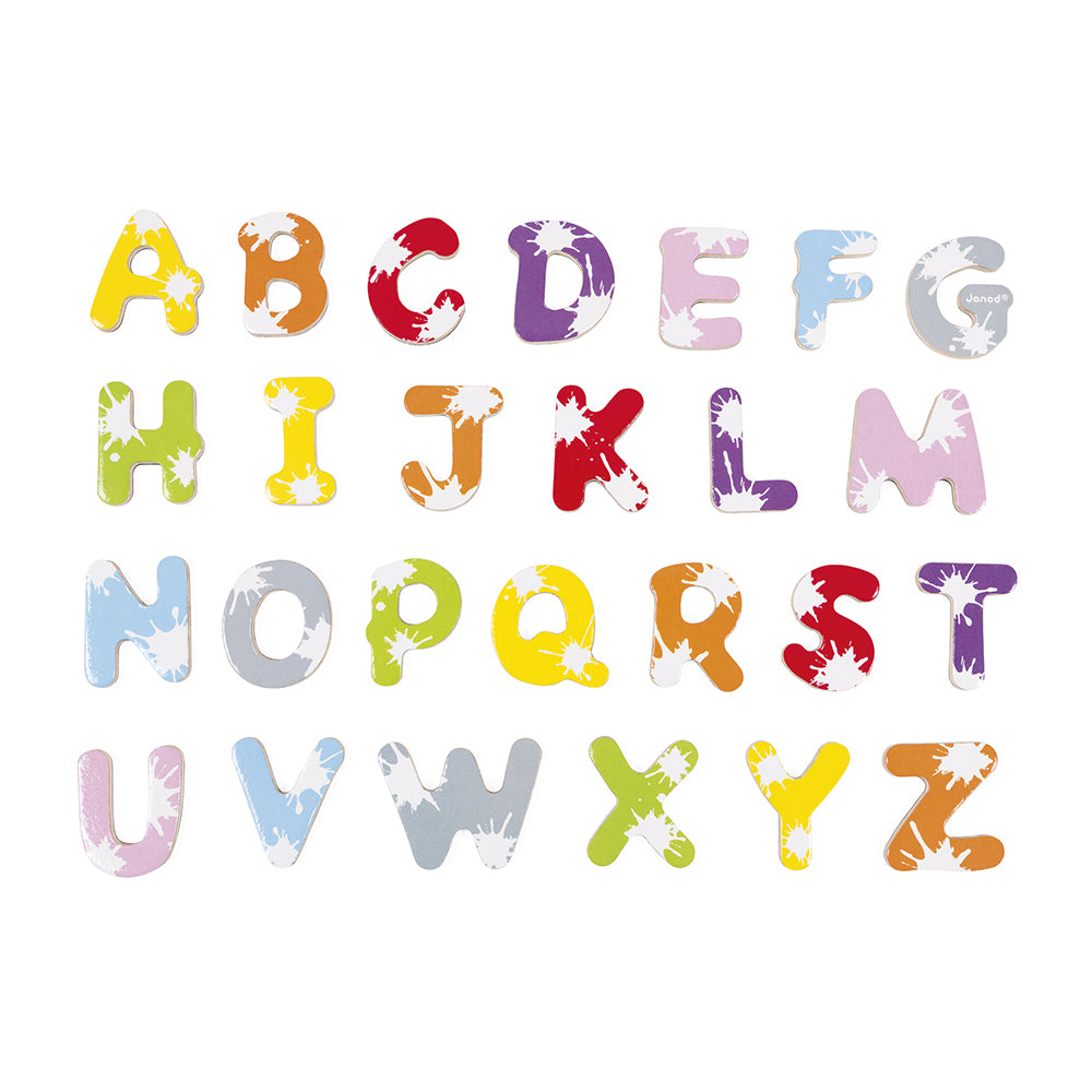 Janod 52 Magnetische Letters Splash, Janod