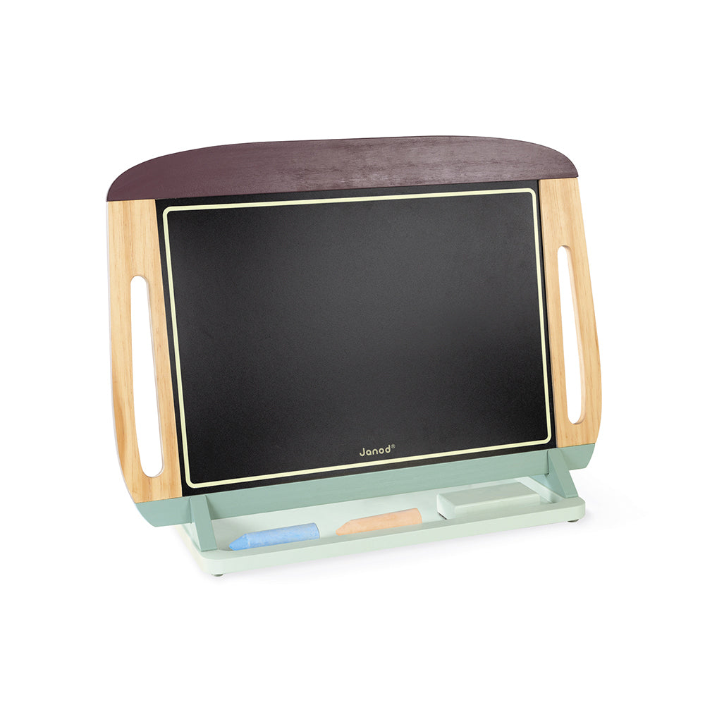 Janod Schoolbord - Tafelmodel Bordeaux/Mintgroen, Janod