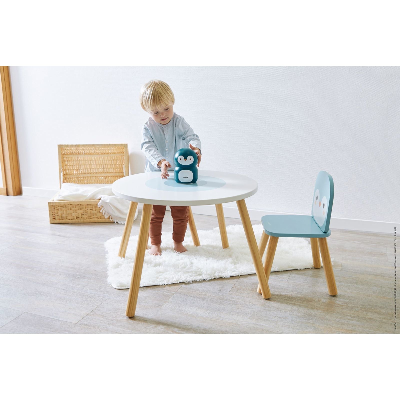 Janod Tafel En 2 Stoelen - Polar, Janod