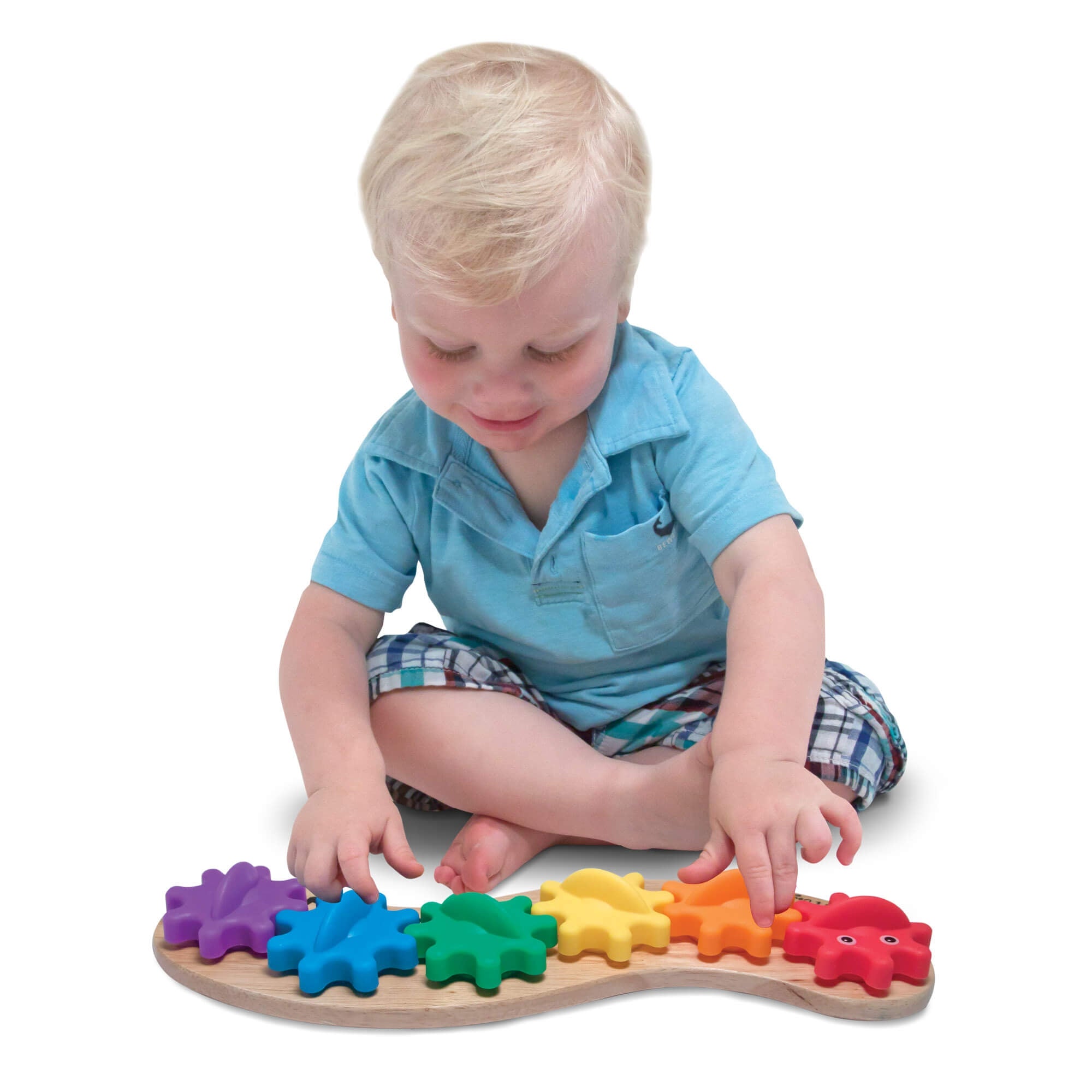 Houten Regenboog Duizendpoot, Melissa & Doug