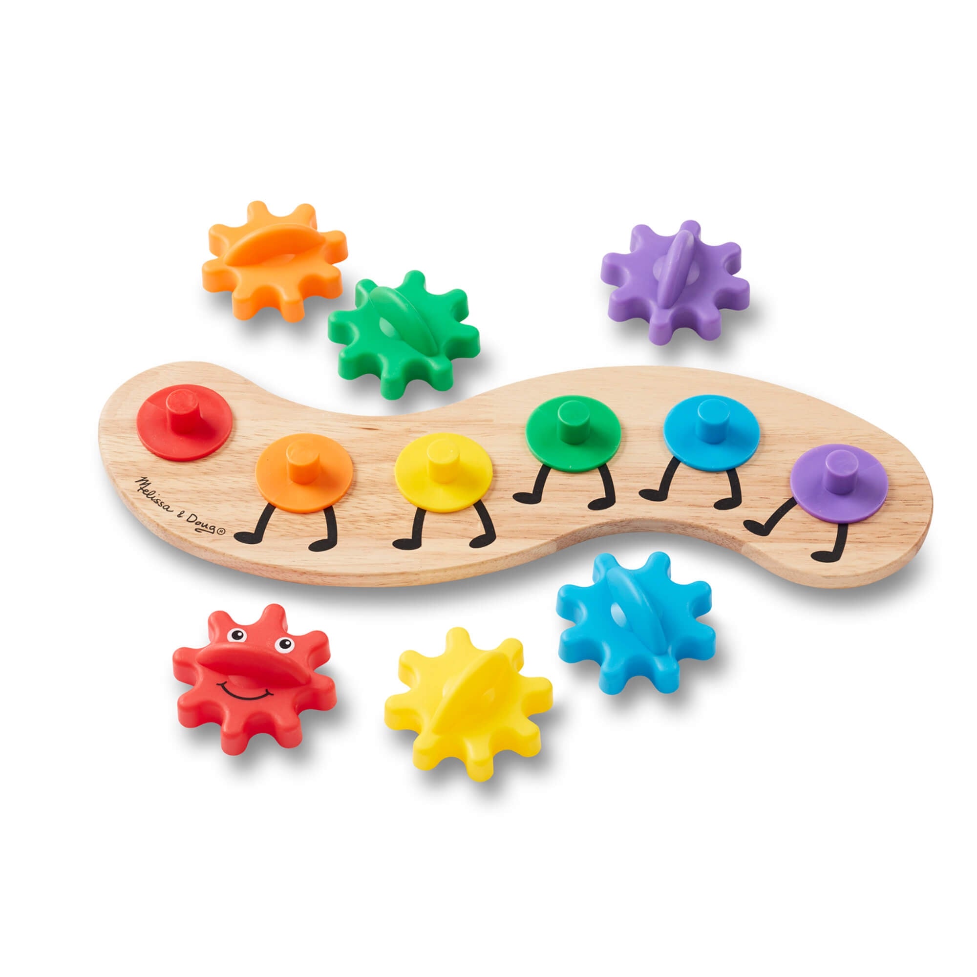 Houten Regenboog Duizendpoot, Melissa & Doug