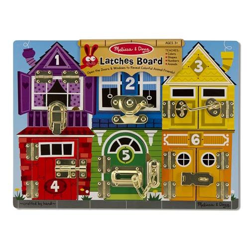 Groot speelbord Slot en Grendel, Melissa & Doug