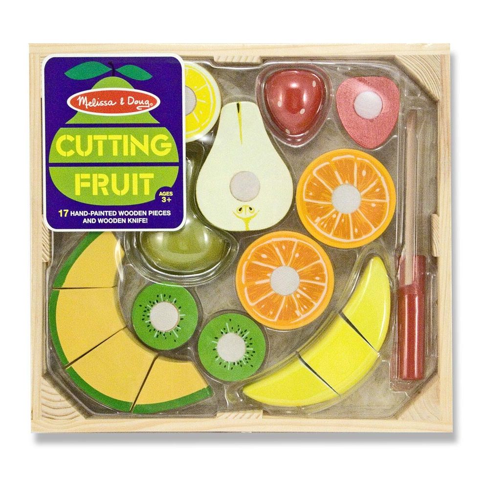 Snijset fruit in krat, Melissa & Doug