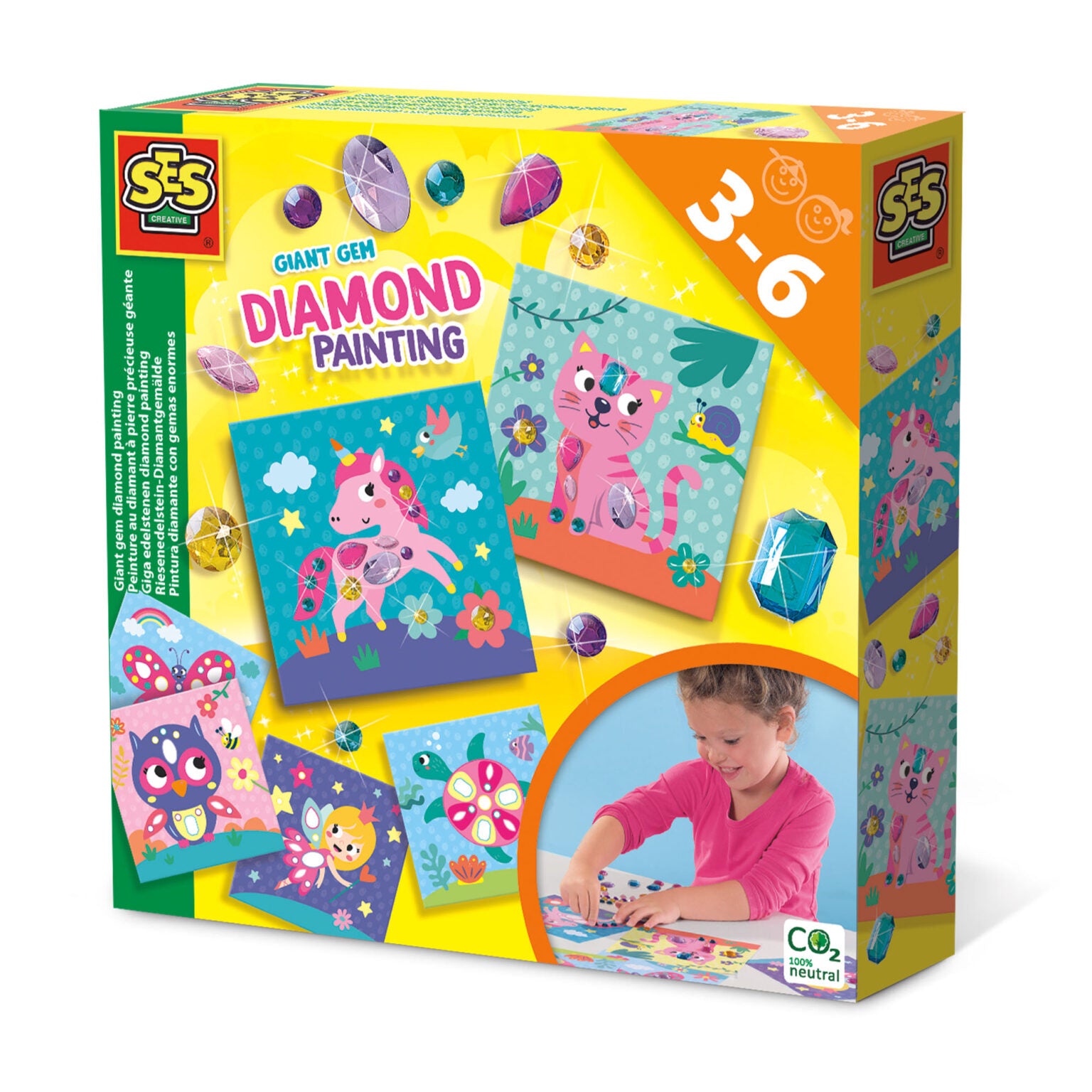 Giga edelstenen diamond paint, SES