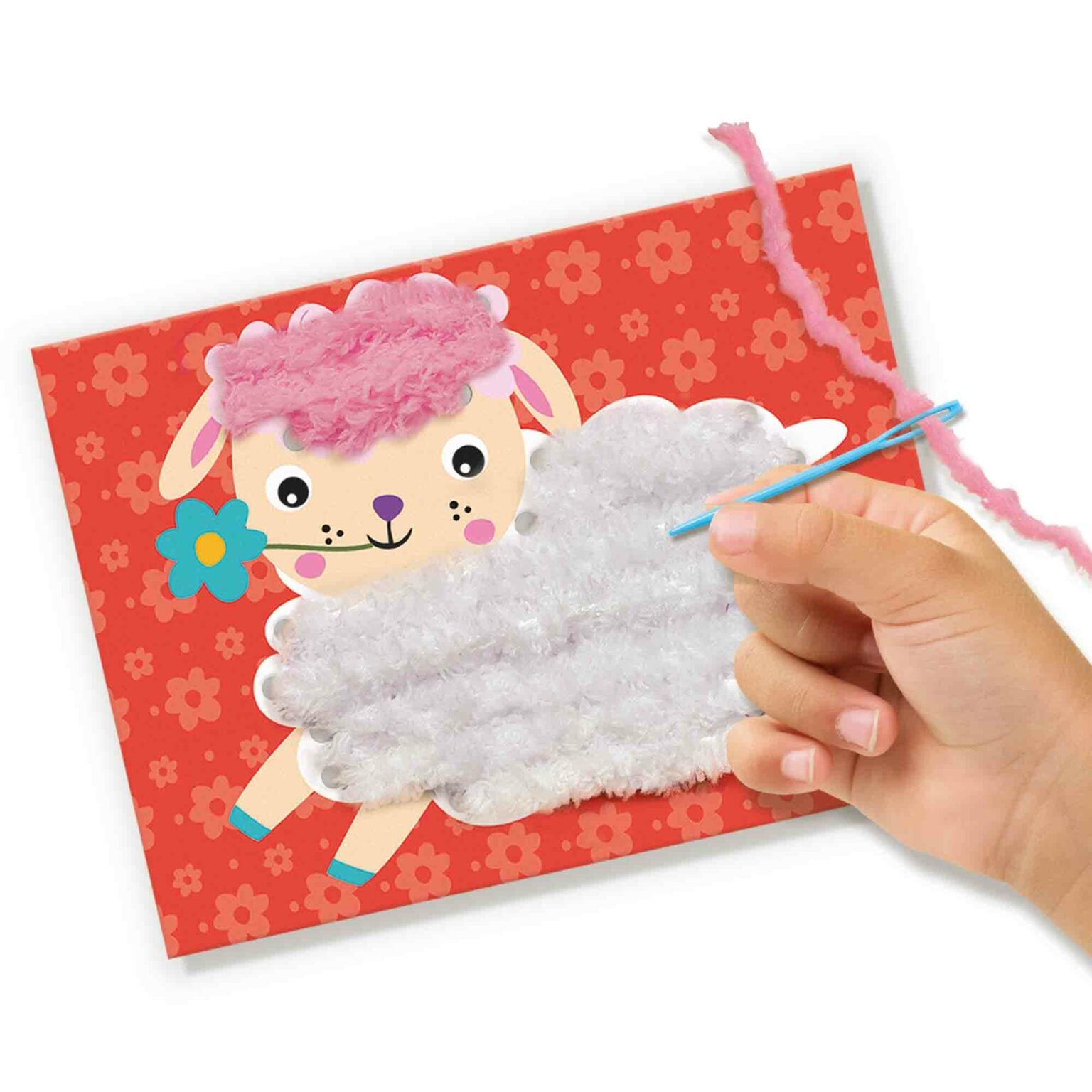 Fluffy dieren borduren, SES