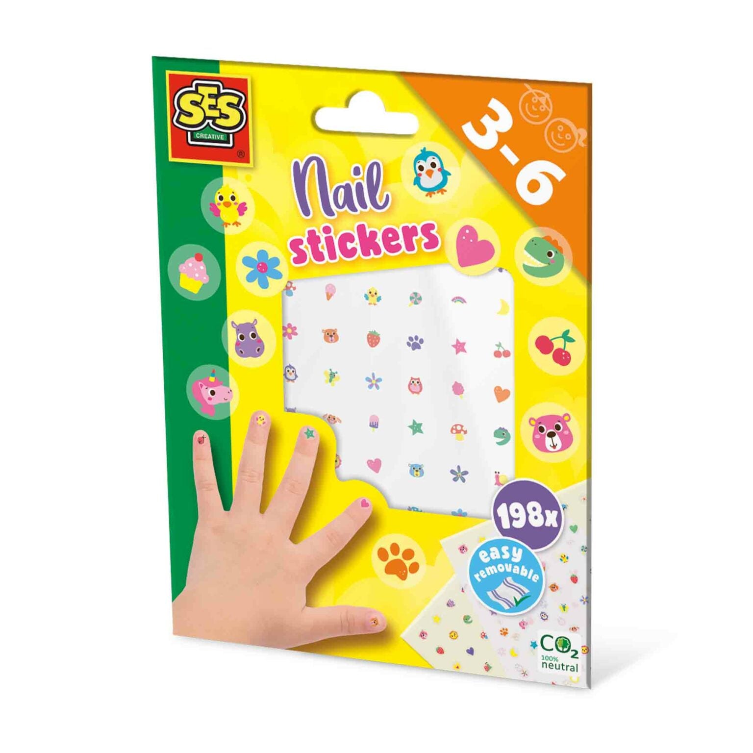 Nagelstickers, SES
