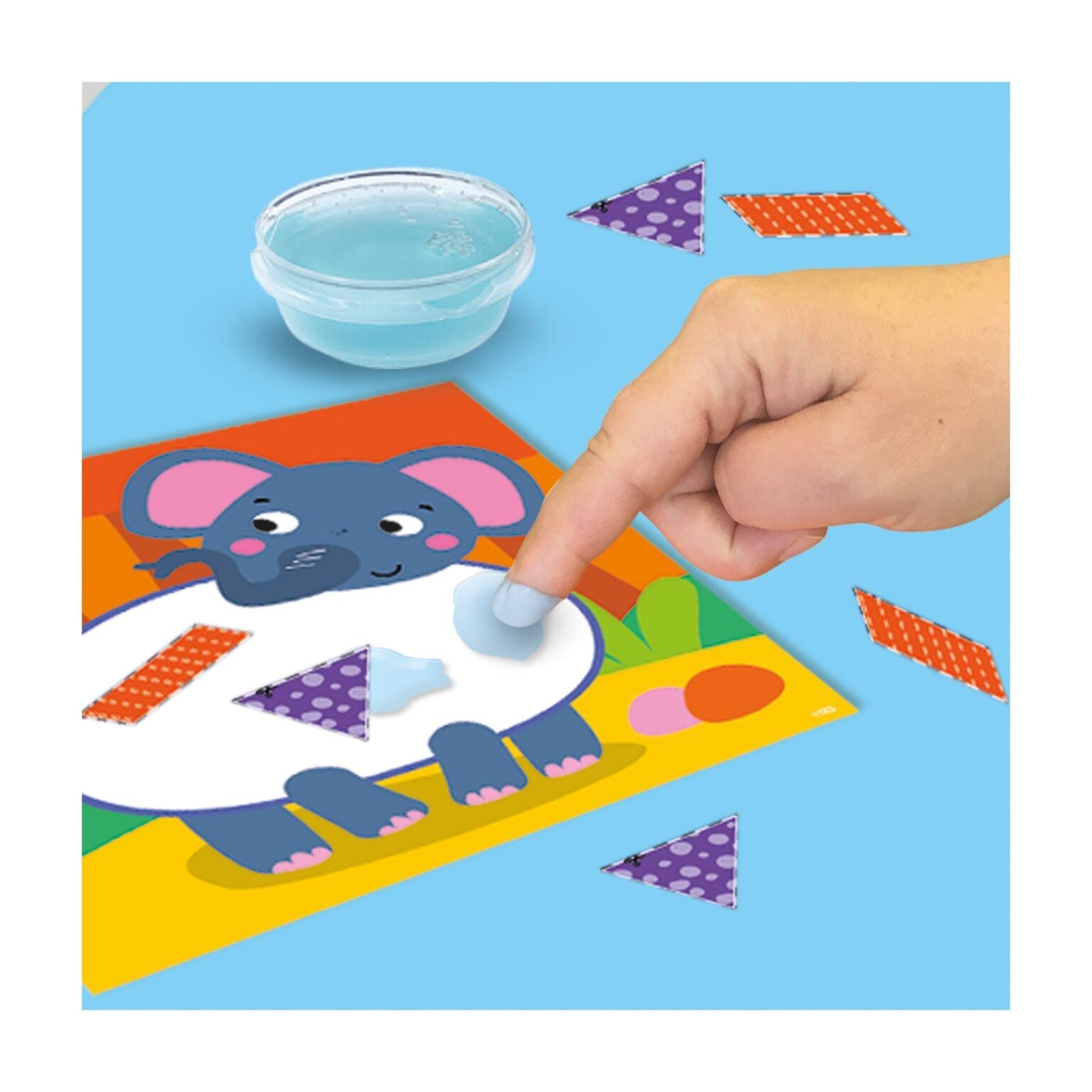 Montessori vormen knippen, SES