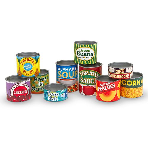 Speelset eten in blik, Melissa & Doug
