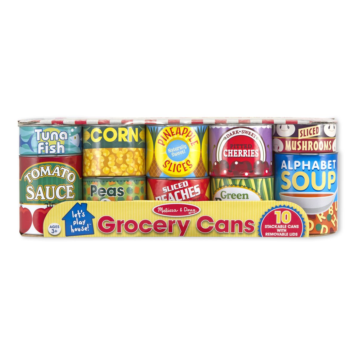 Speelset eten in blik, Melissa & Doug