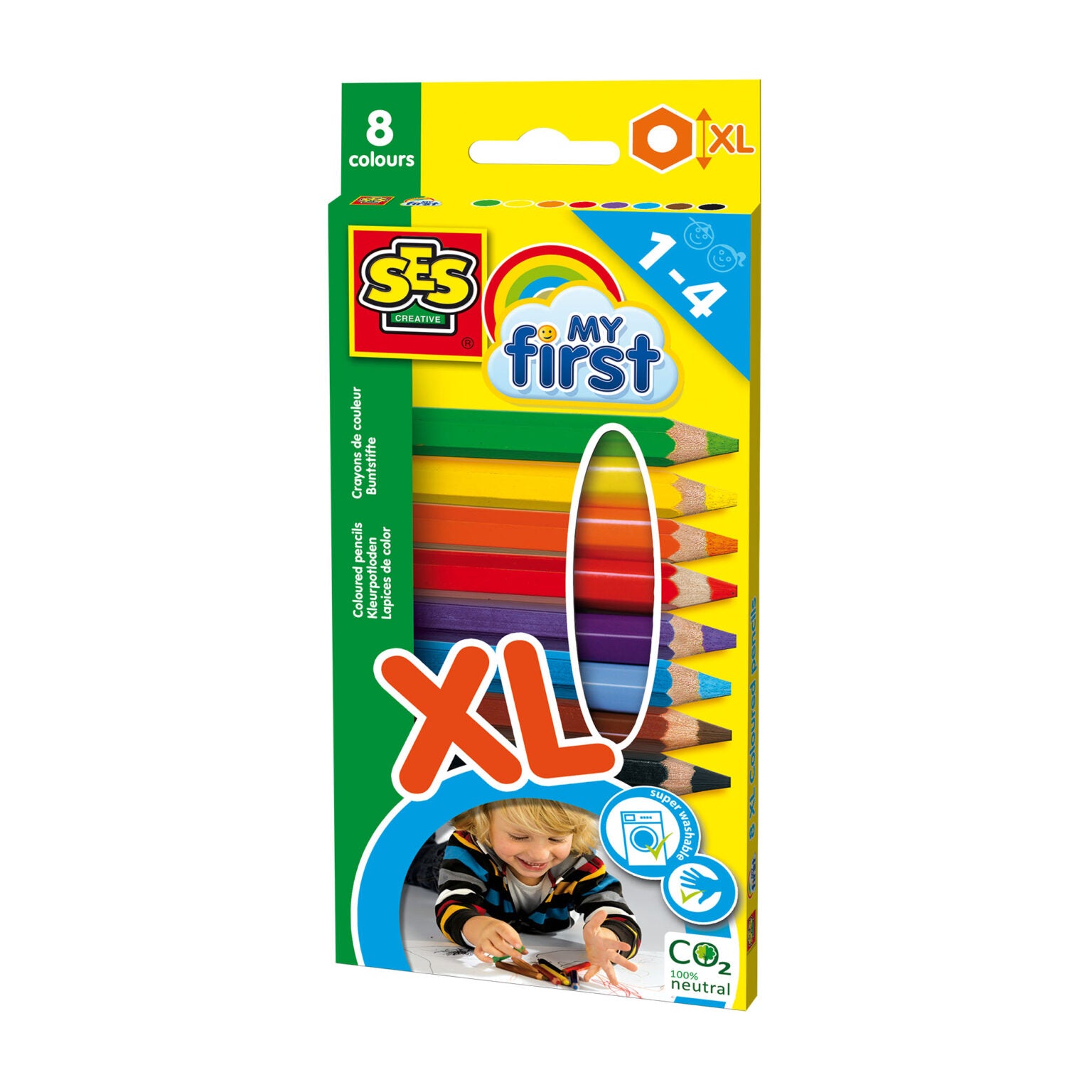 My first XL kleurpotloden, SES