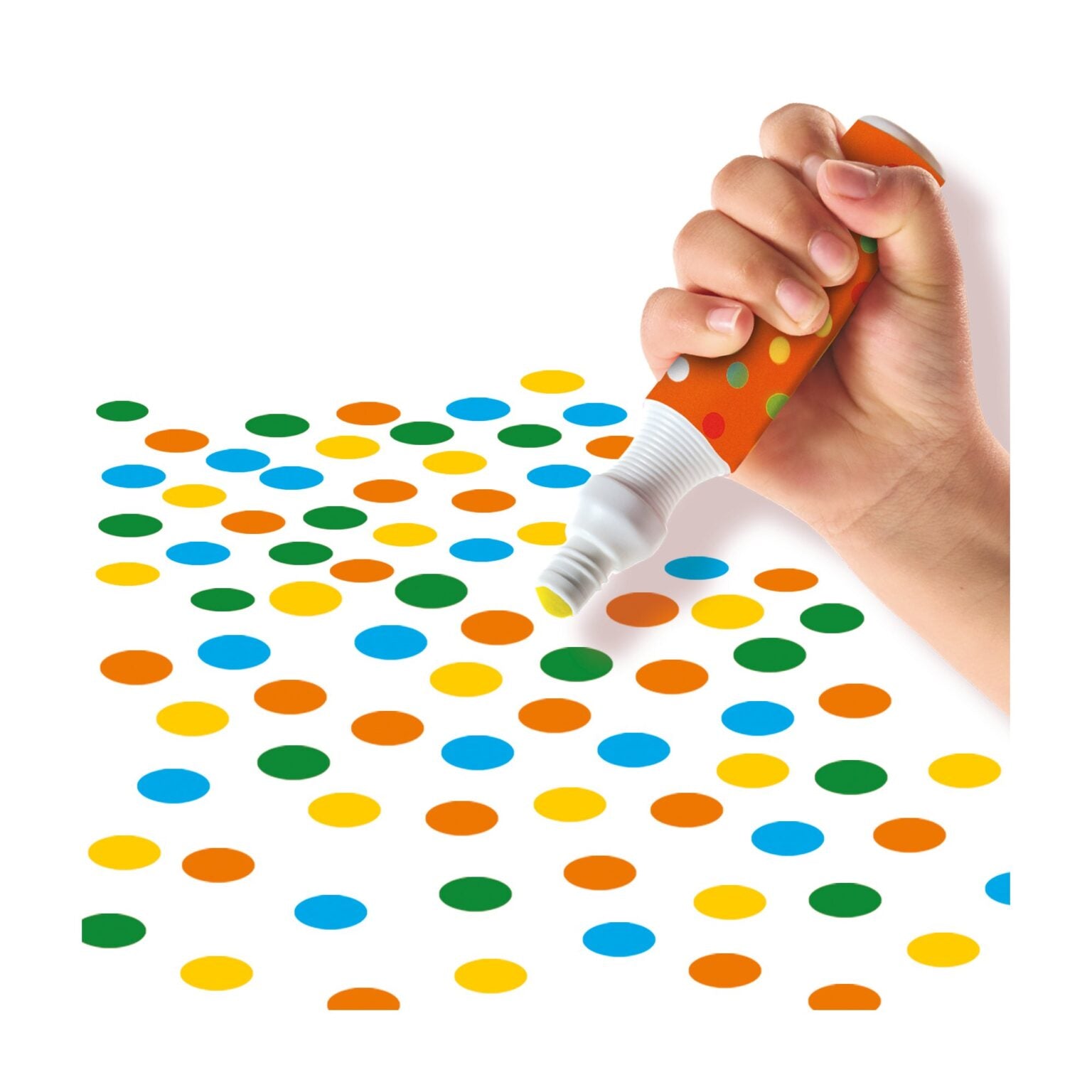 Dot markers 4 kleuren XXL, SES