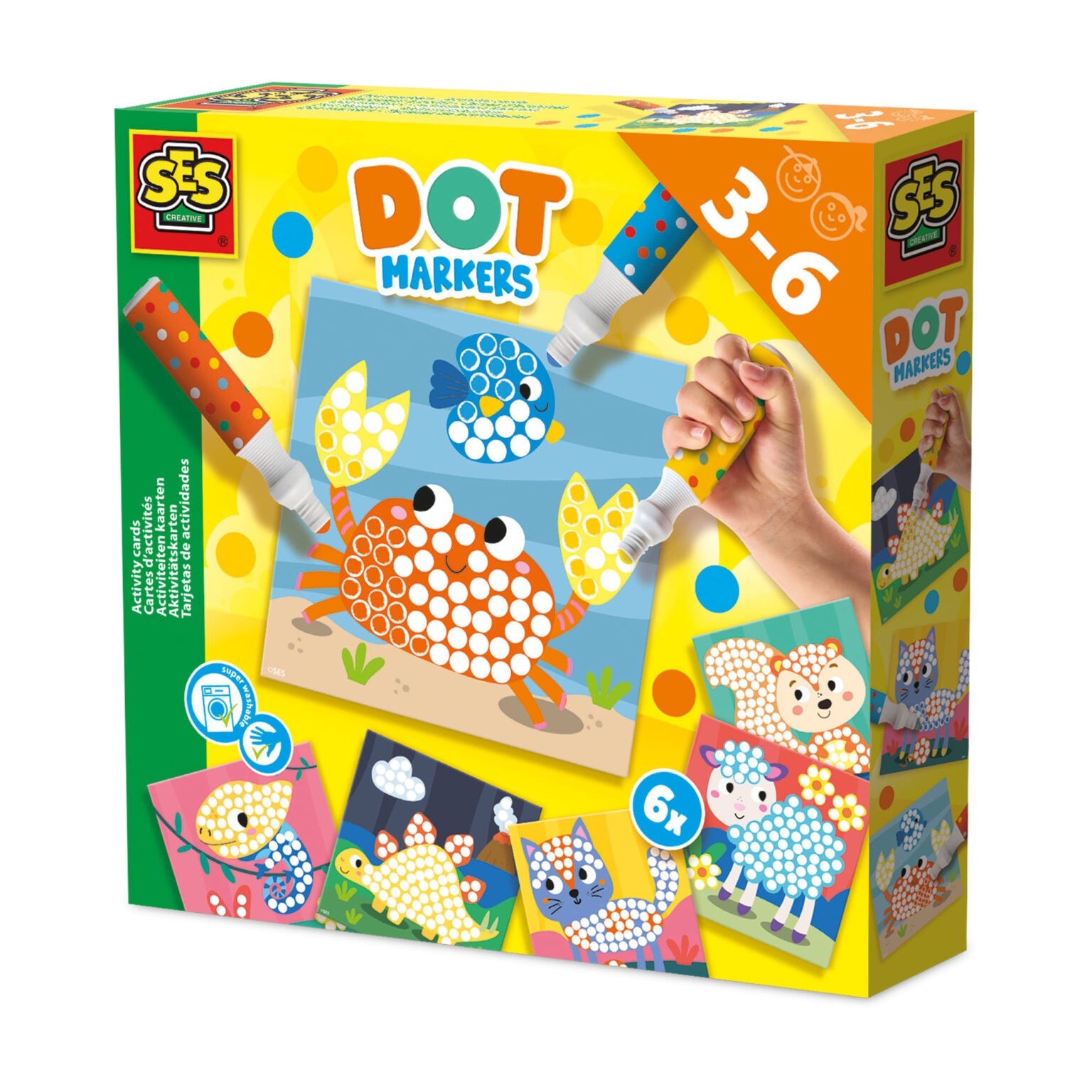 Dot markers activiteitenkaarte, SES