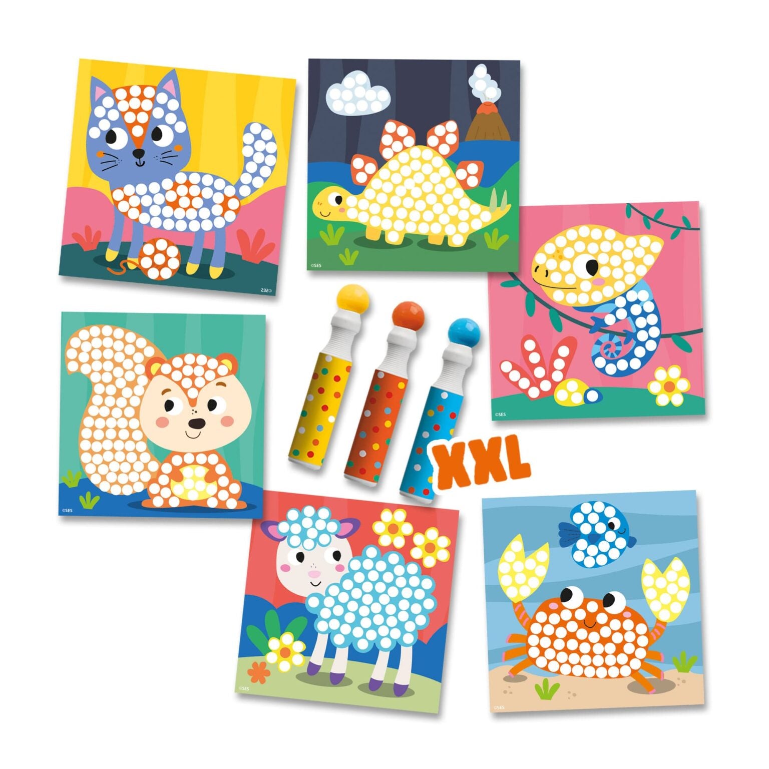 Dot markers activiteitenkaarte, SES