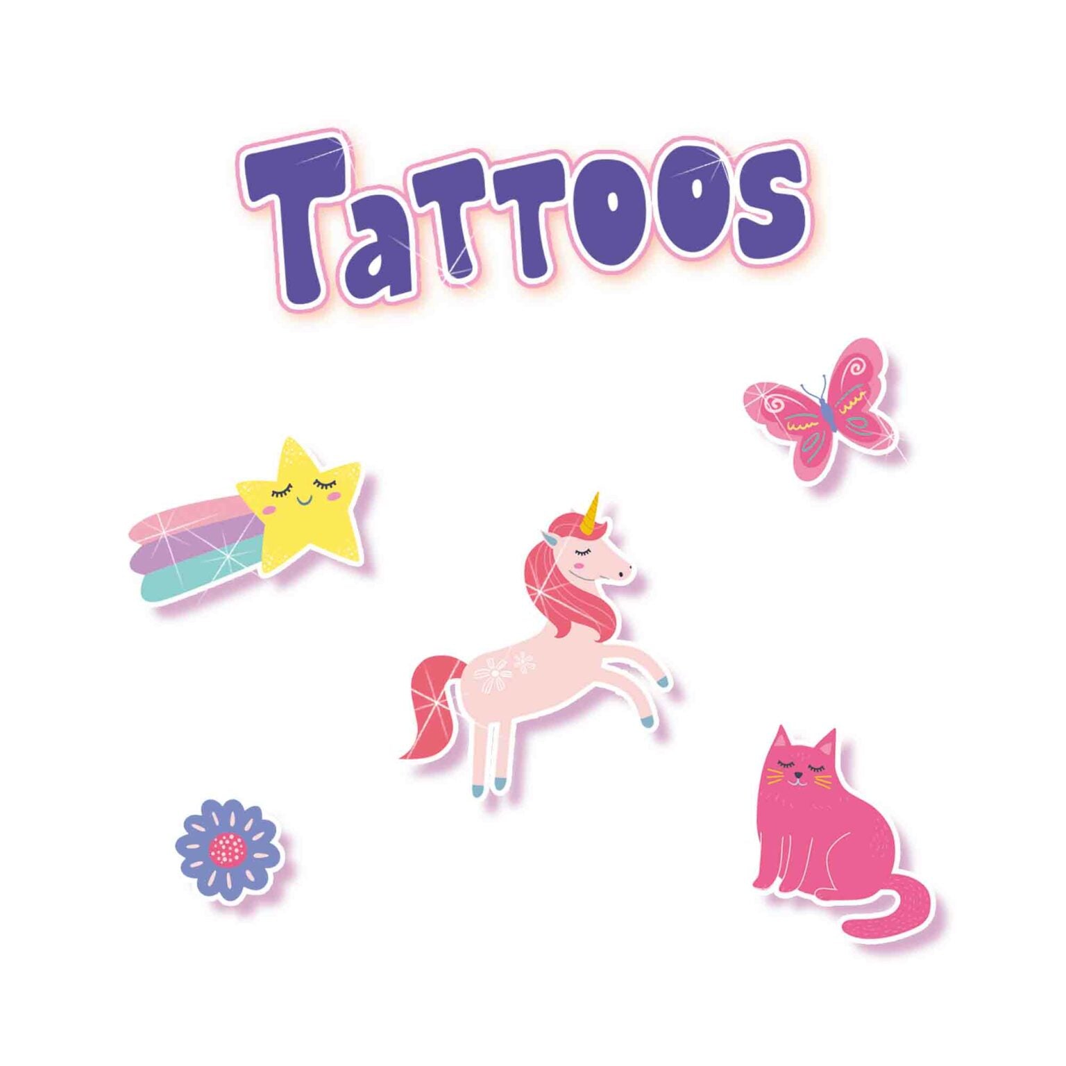 Tattoos voor kinderen sprookje, SES
