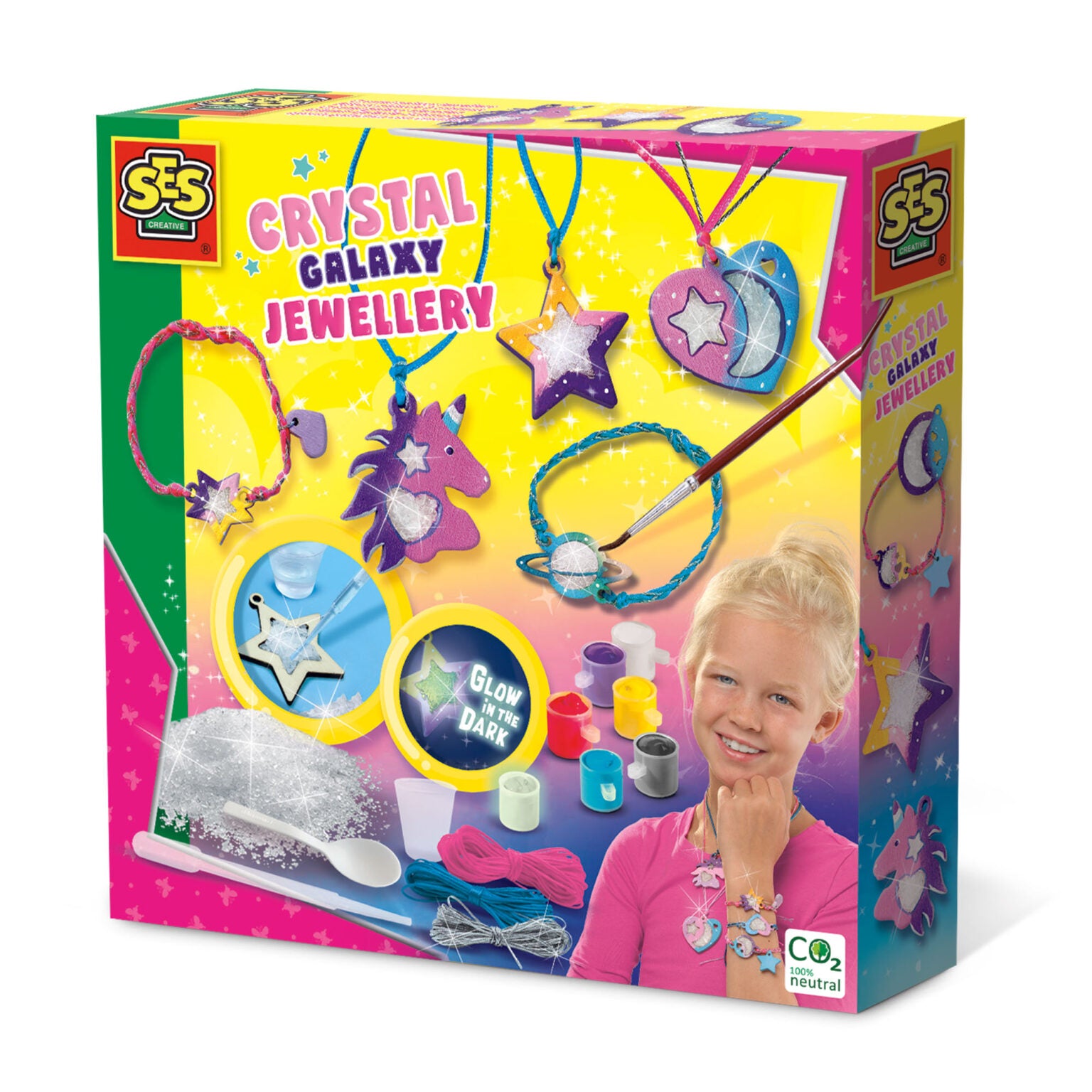 Galaxy kristal sieraden, SES