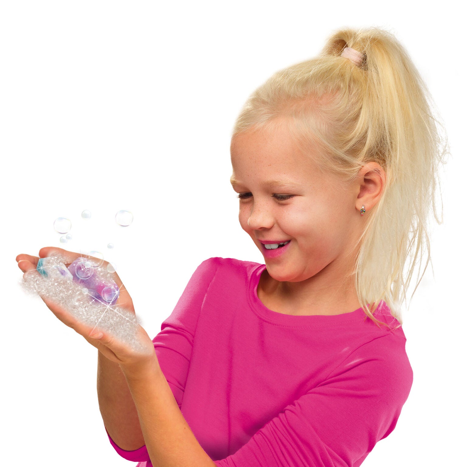 Galaxy zeepjes gieten, SES