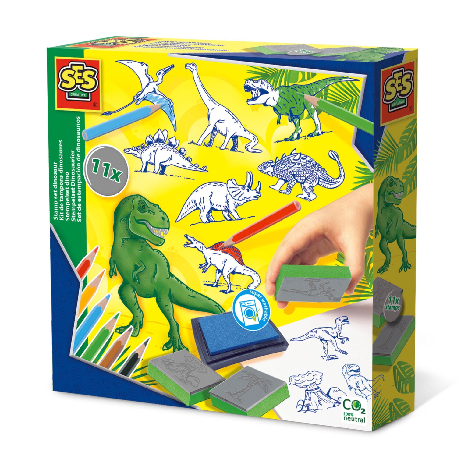 Stempelset dino s, SES