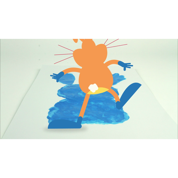 My first fingerpaint, SES