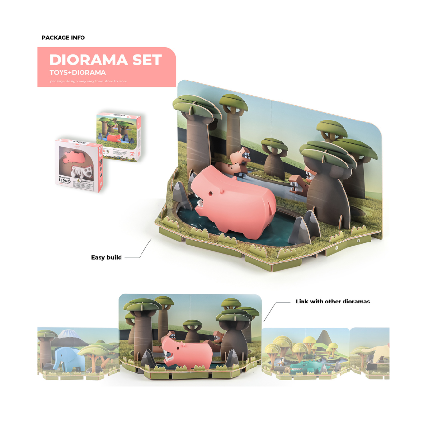 Savanne Nijlpaard, Halftoys