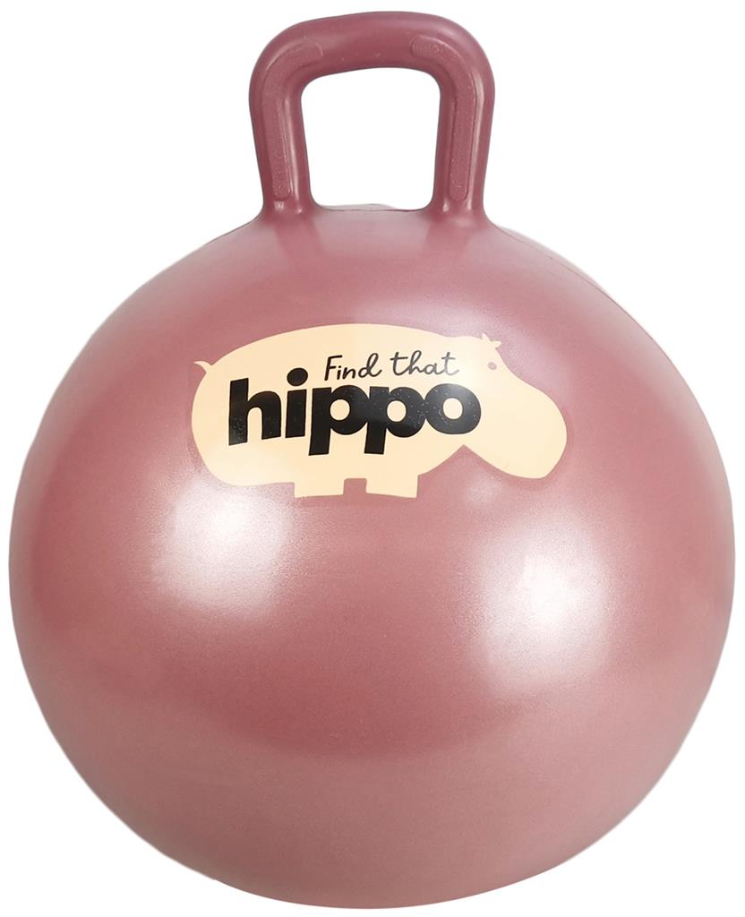 Springbal - Roze - 45cm, Find That Hippo