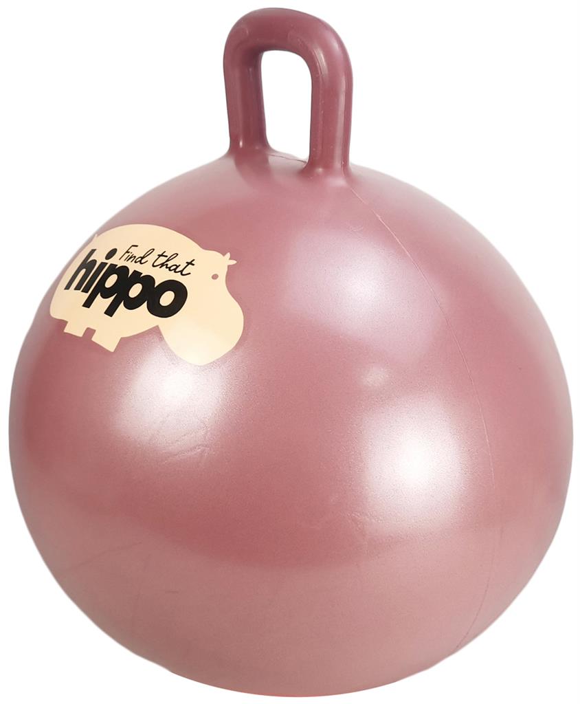 Springbal - Roze - 45cm, Find That Hippo