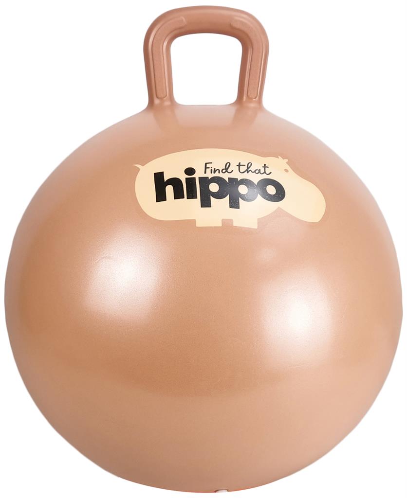Springbal - Oranje - 45cm, Find That Hippo
