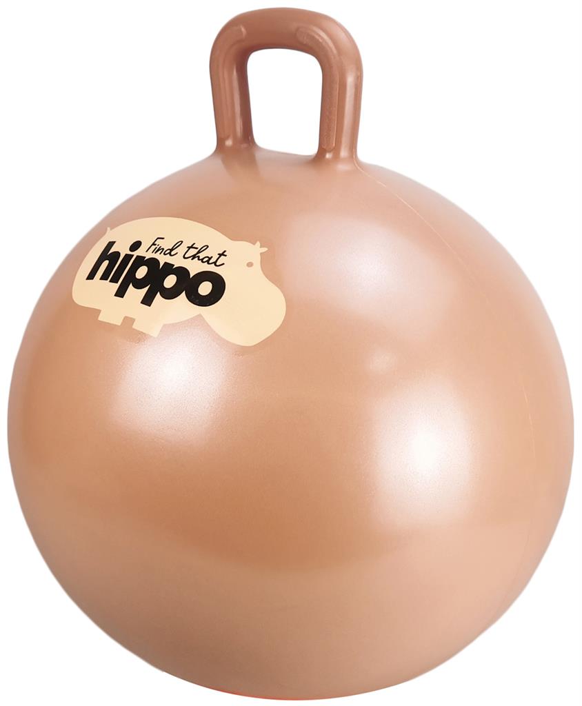 Springbal - Oranje - 45cm, Find That Hippo