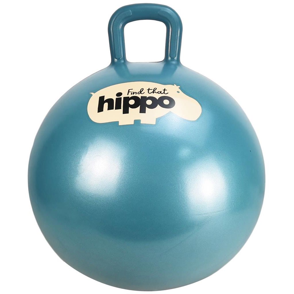 Springbal - Donkerblauw - 45cm, Find That Hippo