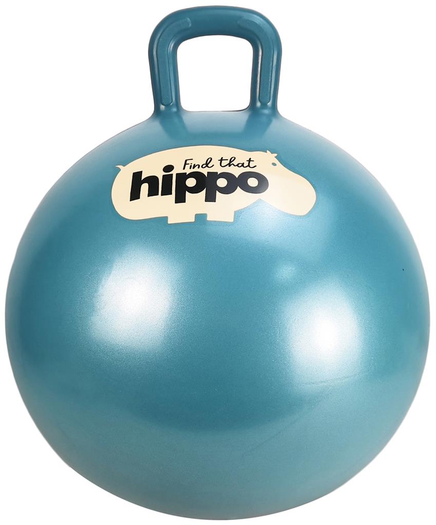 Springbal - Donkerblauw - 45cm, Find That Hippo