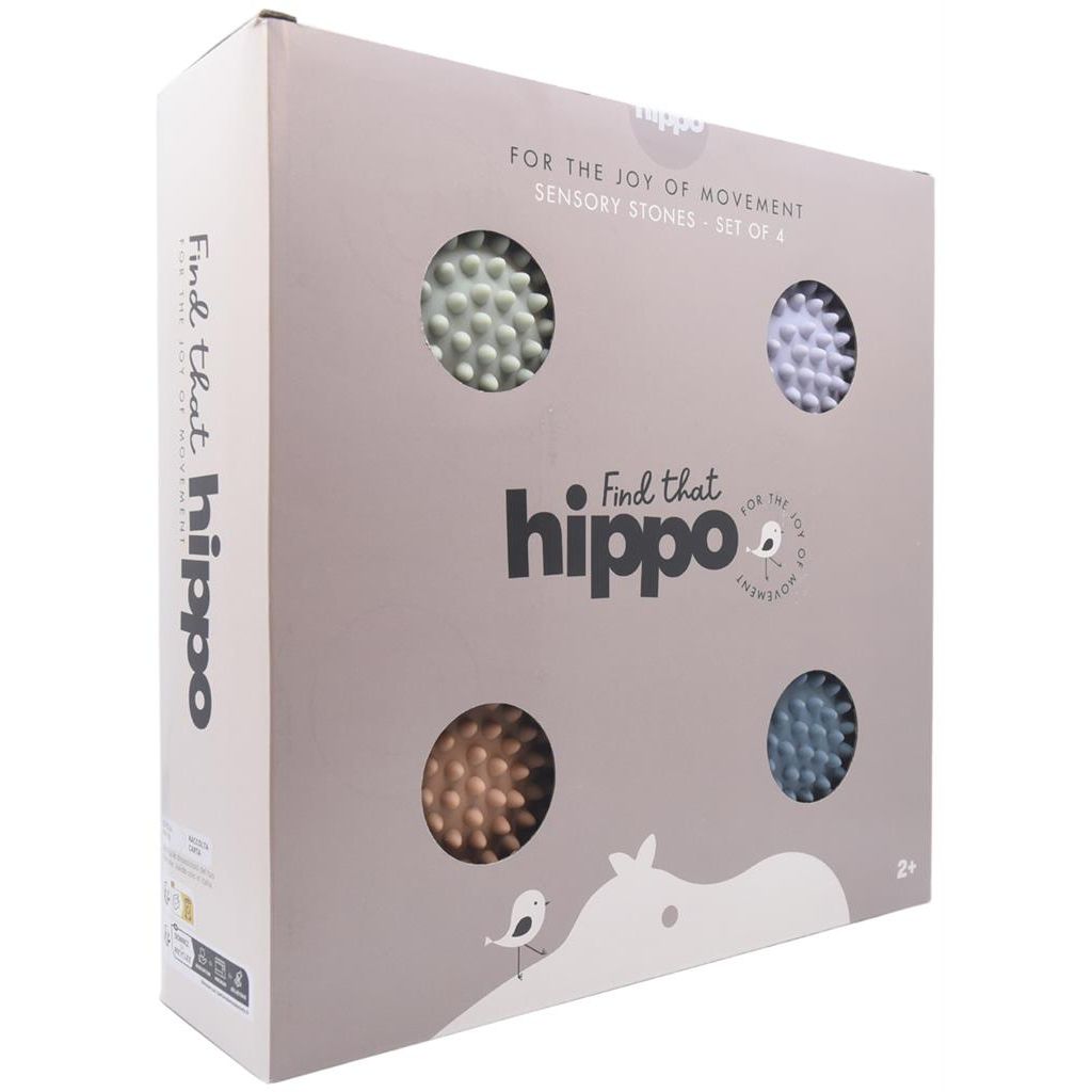 Set Van 4 Sensory Stones - Zonsondergang, Find That Hippo