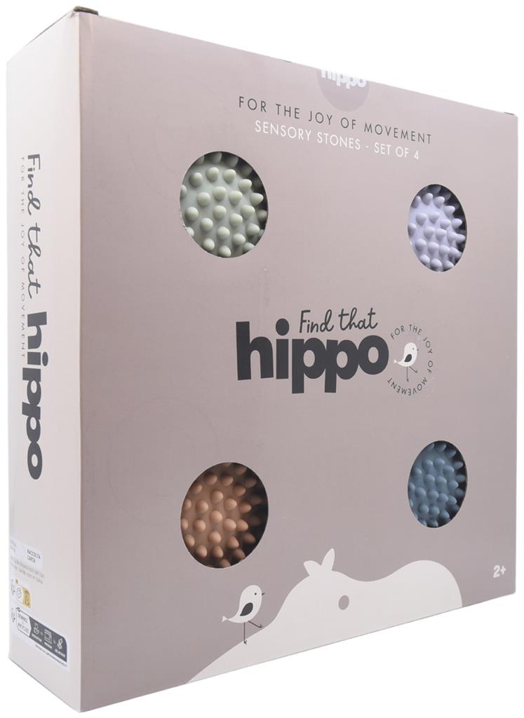 Set Van 4 Sensory Stones - Zonsondergang, Find That Hippo