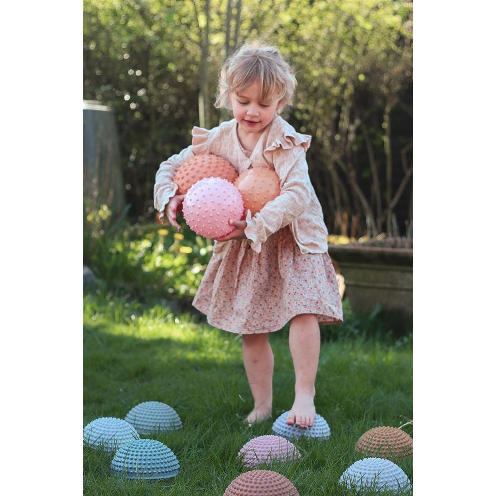 Set Van 2 Sensory Ballen - Rozebruin En Roodbruin, Find That Hippo