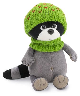 Wasbeer Met Groene Muts, Orange Toys