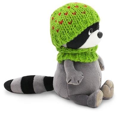 Wasbeer Met Groene Muts, Orange Toys