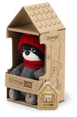 Wasbeer Met Rode Muts, Orange Toys