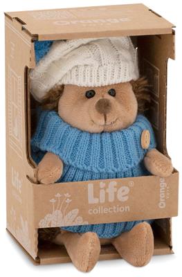 Egel Met Wit-Blauwe Muts, Orange Toys