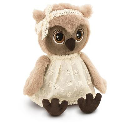 Uil Met Kleedje En Haarlint, Orange Toys