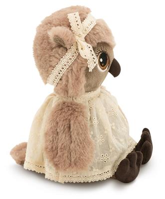 Uil Met Kleedje En Haarlint, Orange Toys