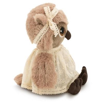 Uil Met Kleedje En Haarlint, Orange Toys