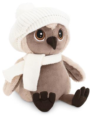 Uil Met Witte Muts En Sjaal, Orange Toys