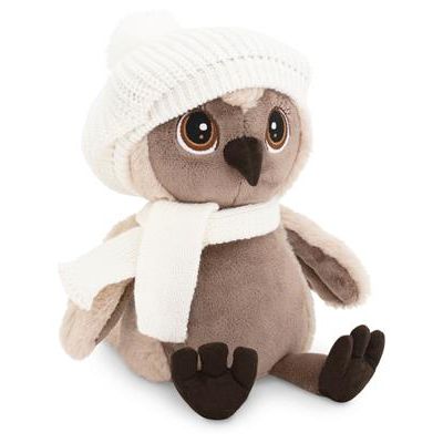 Uil Met Witte Muts En Sjaal, Orange Toys