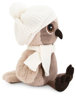 Uil Met Witte Muts En Sjaal, Orange Toys