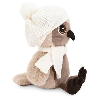 Uil Met Witte Muts En Sjaal, Orange Toys