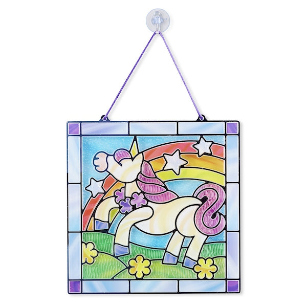 Glas in lood eenhoorn, Melissa & Doug