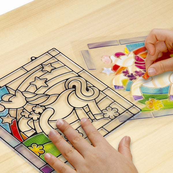 Glas in lood eenhoorn, Melissa & Doug