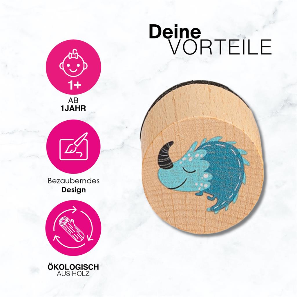 Stempelset - Dino, Kneta