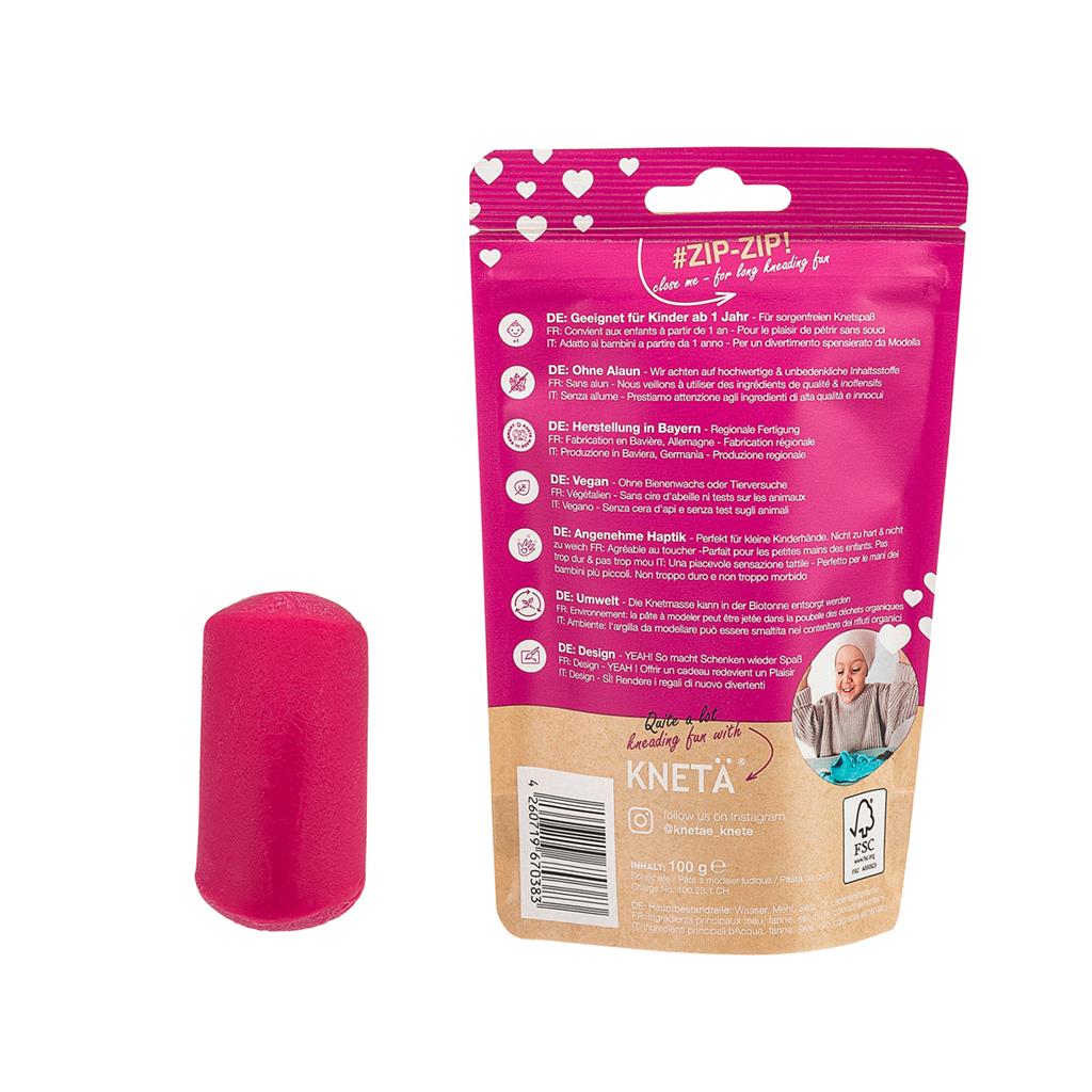 Speelklei - Roze 100g, Kneta