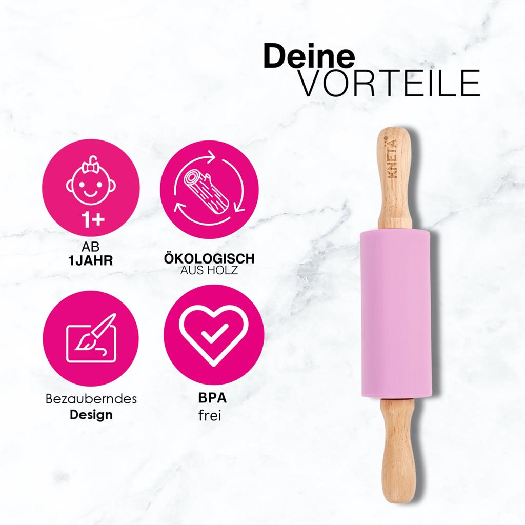 Silicone Roller - Lila, Kneta